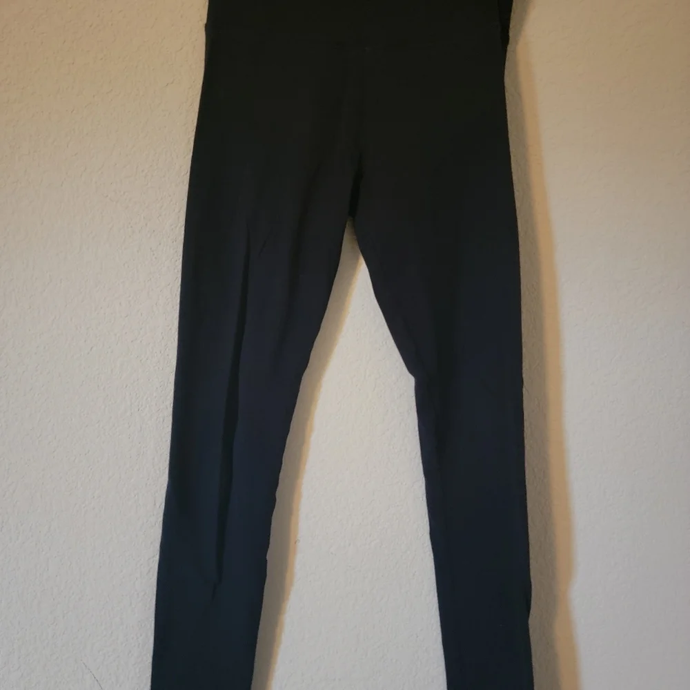 Justice Girl's Black Leggings, Size 10